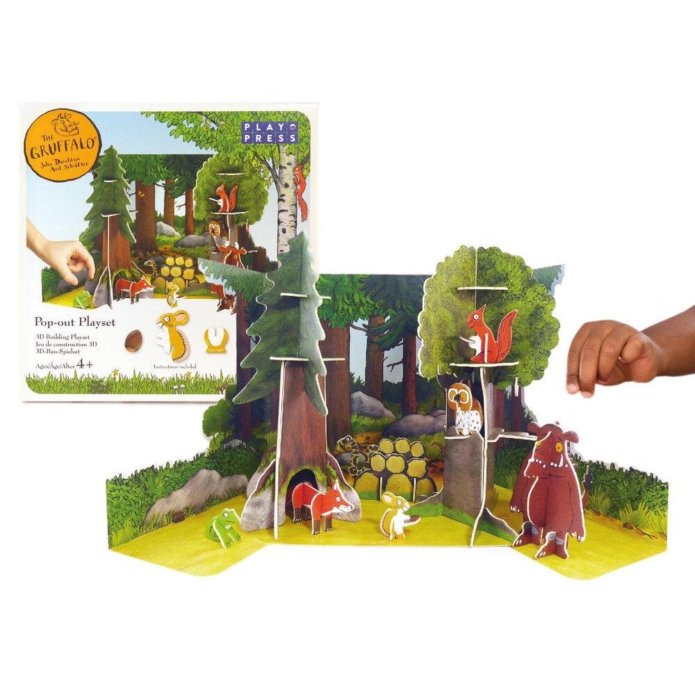 Play Press: Gruffalo Pop - out Playset - Beanie Games
