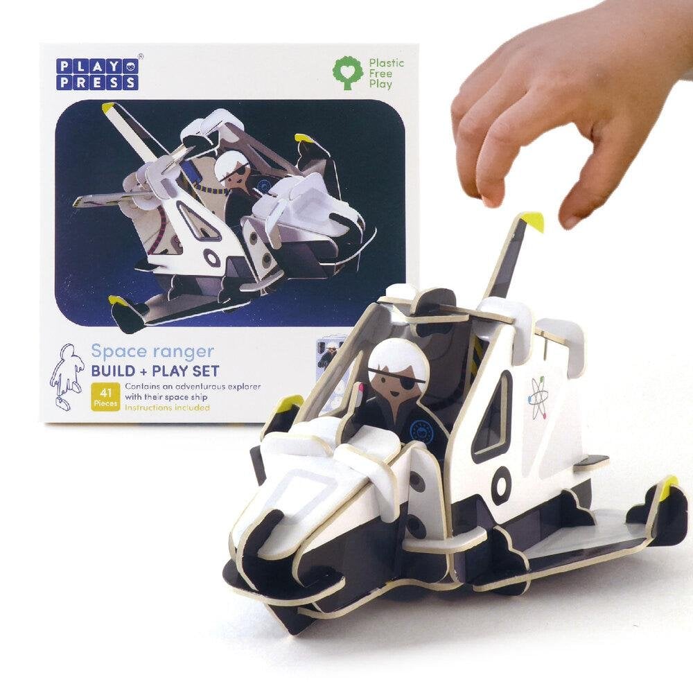 Play Press: Space Ranger Playset - Beanie Games