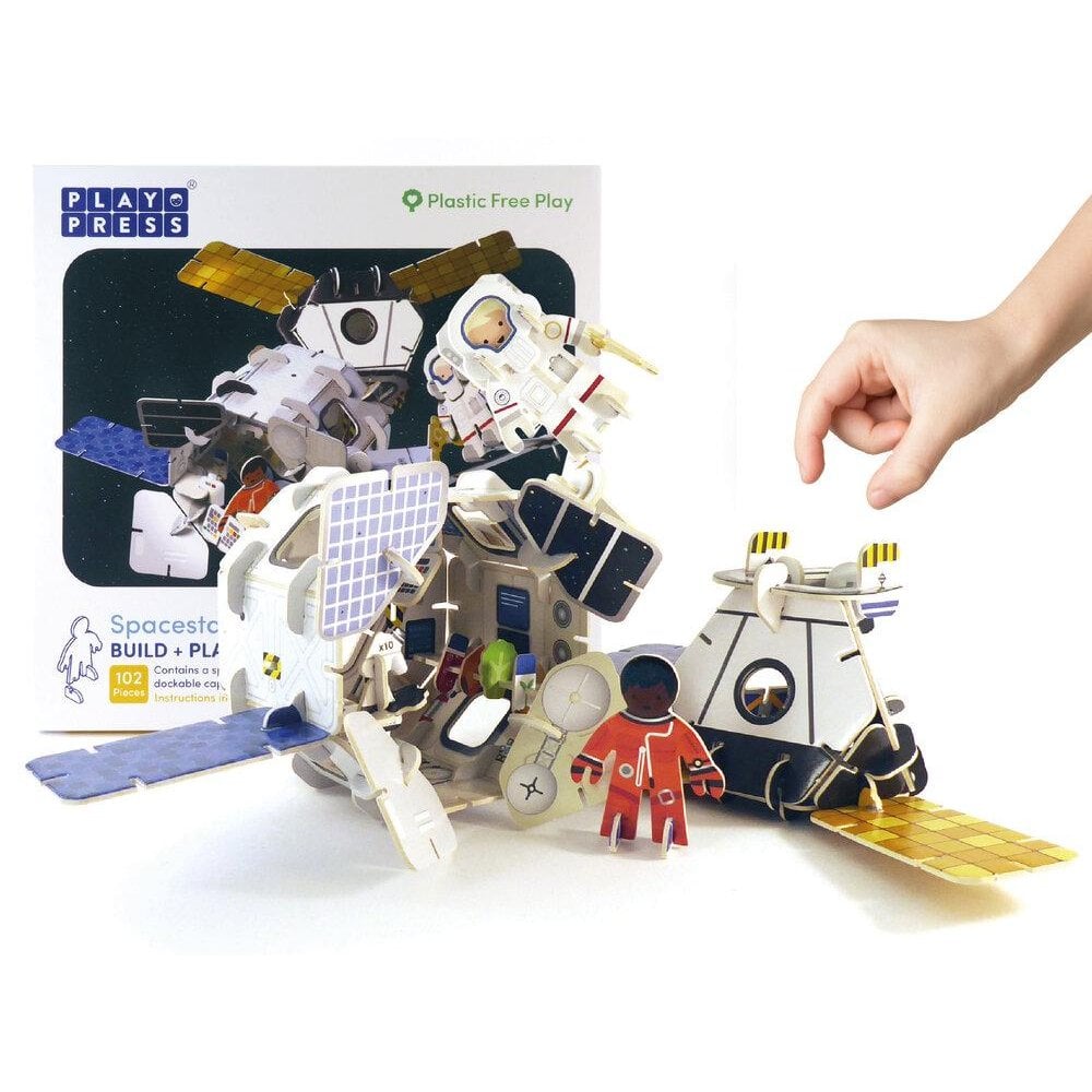 Play Press: Spacestation Playset - Beanie Games