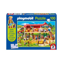 Playmobil: Farm Puzzle & Play (100 pieces) - Beanie Games