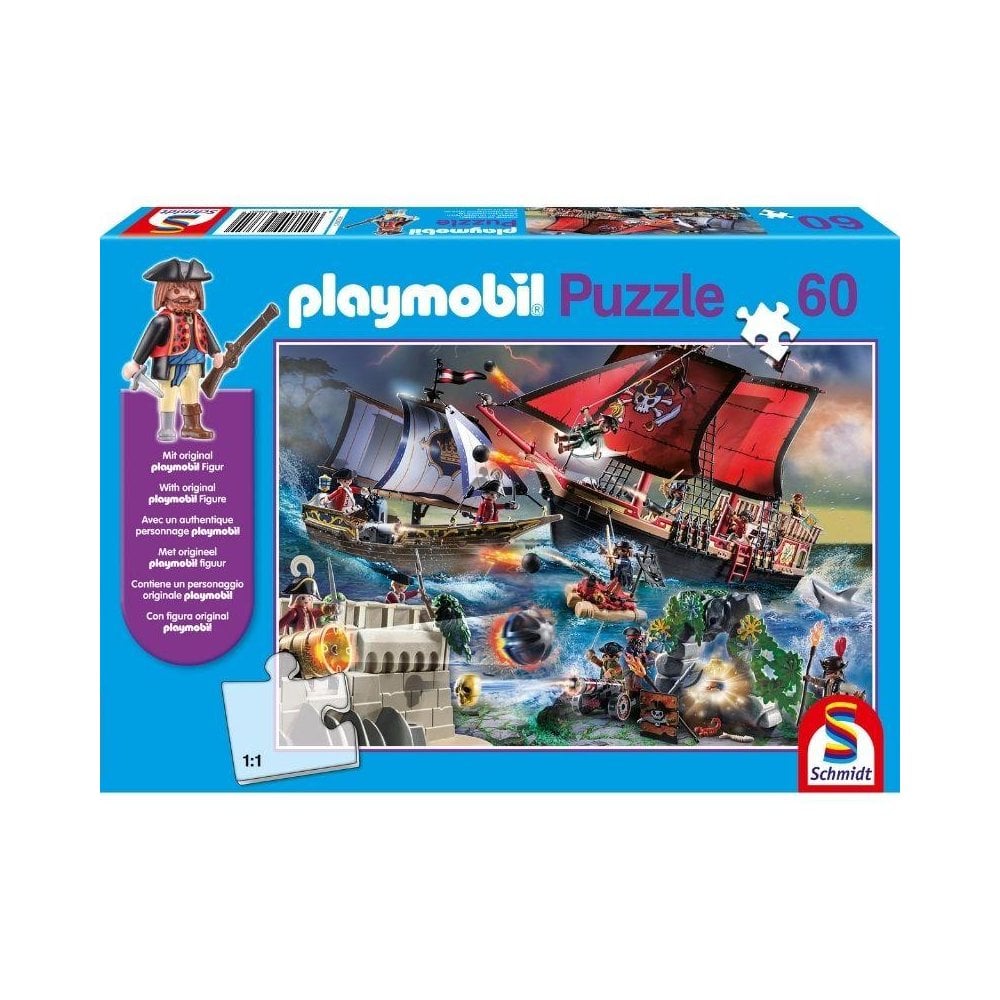 Playmobil: Pirate's Paradise Puzzle & Play (60 pieces) - Beanie Games