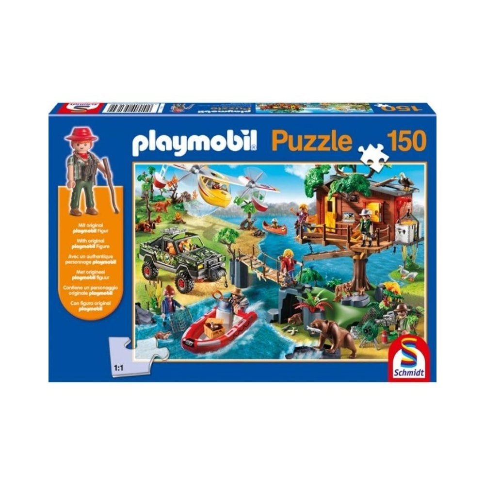 Playmobil: Treehouse Puzzle & Play (150 pieces) - Beanie Games