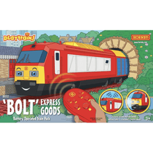 Playtrains - Bolt Express Goods Battery Operated Train Pack - Beanie Games