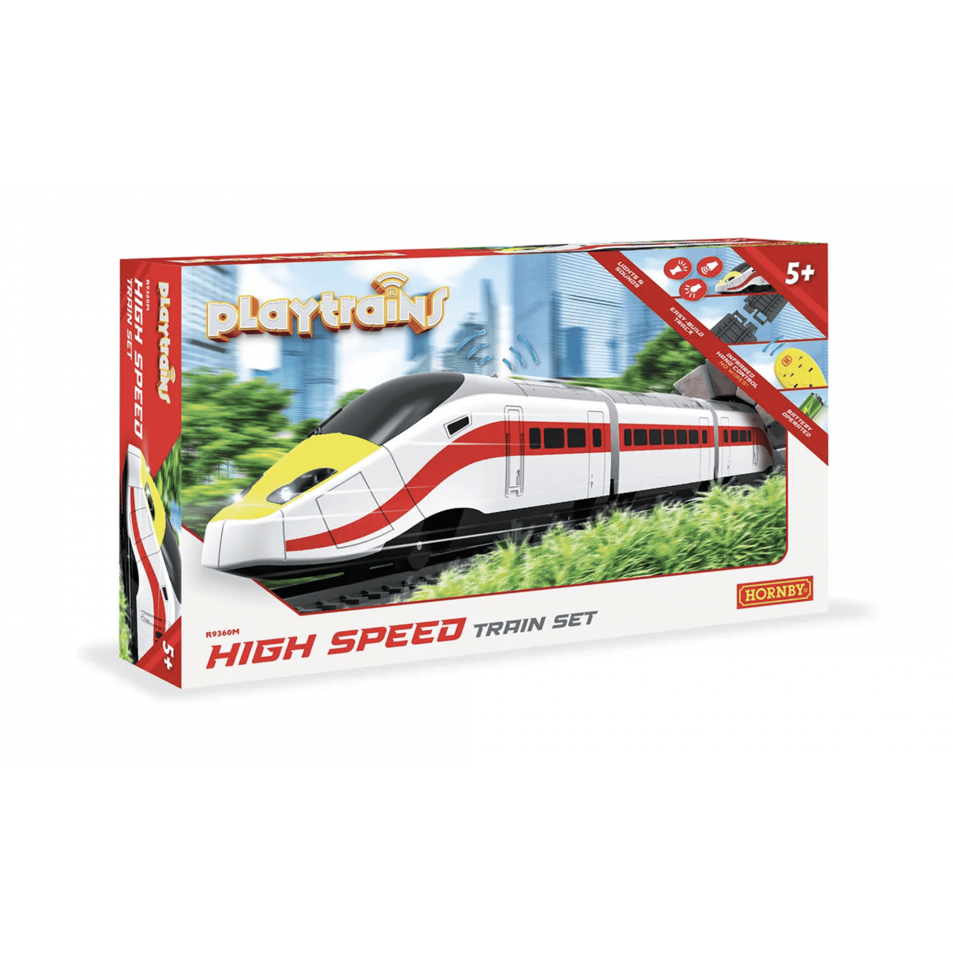 Playtrains High Speed Train Set - Beanie Games