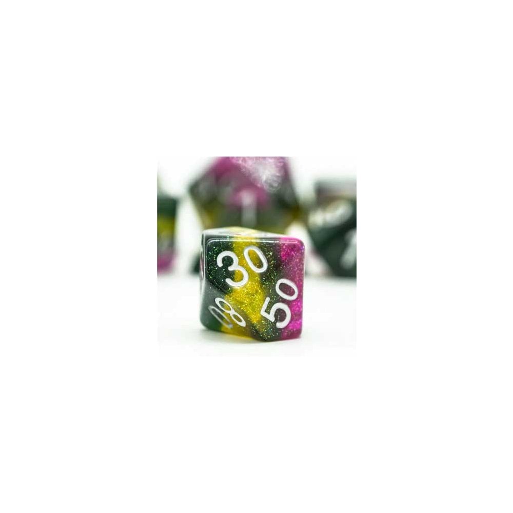 Poison Swamp RPG Dice Set - Beanie Games
