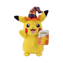 Pokemon 8" Seasonal Plush Pikachu With Witch Hat - Beanie Games