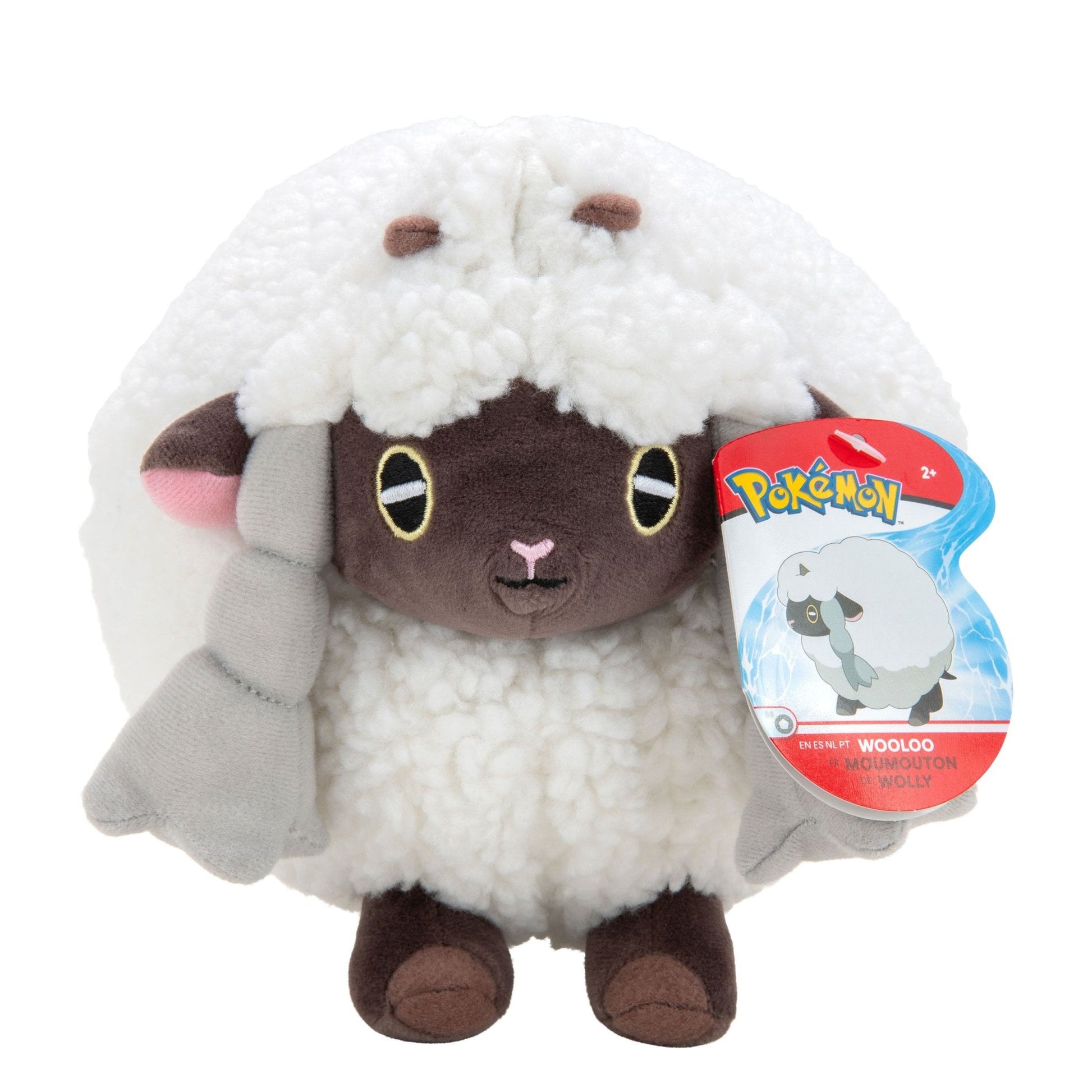 Pokemon 8" Wooloo Plush - Beanie Games