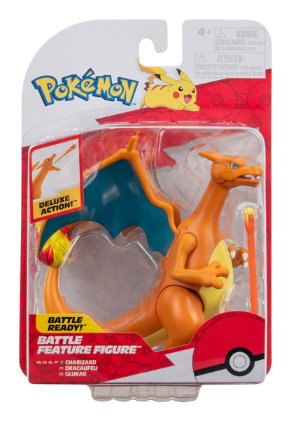 Pokemon Battle Feature Figure Charizard - Beanie Games