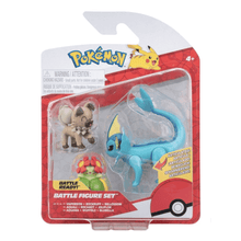 Pokémon Battle Figure 3 - Pack (Vaporeon, Rockruff, Bellossom) - Beanie Games