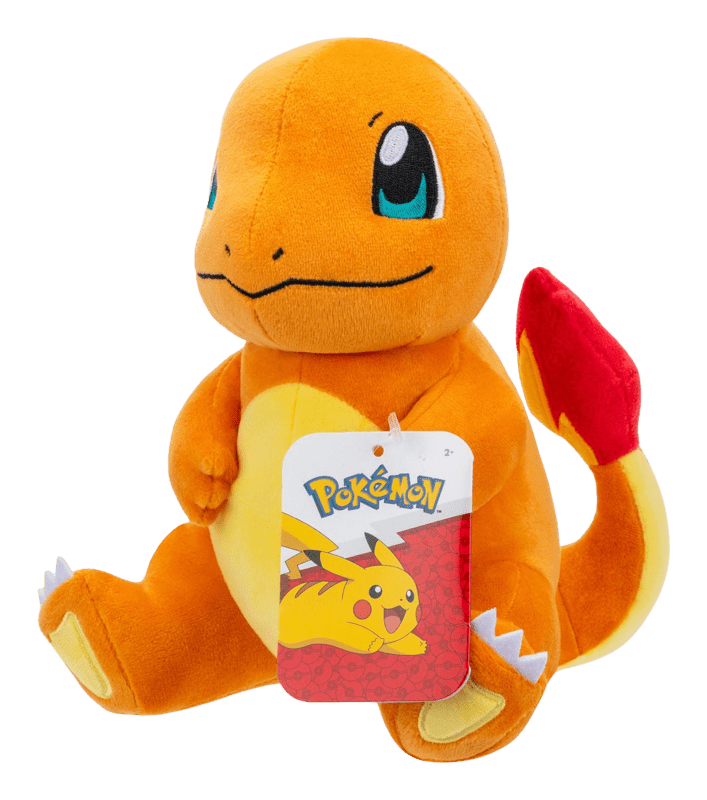 Pokemon Charmander 8inch Plush - Beanie Games