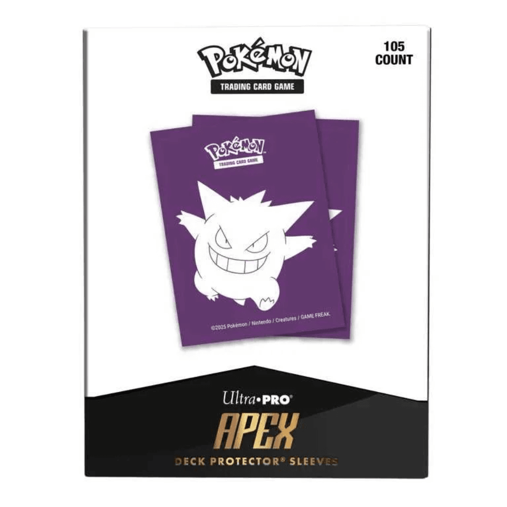 Pokemon Elite Series Genga Apex Deck Protector Sleeves (105). - Beanie Games