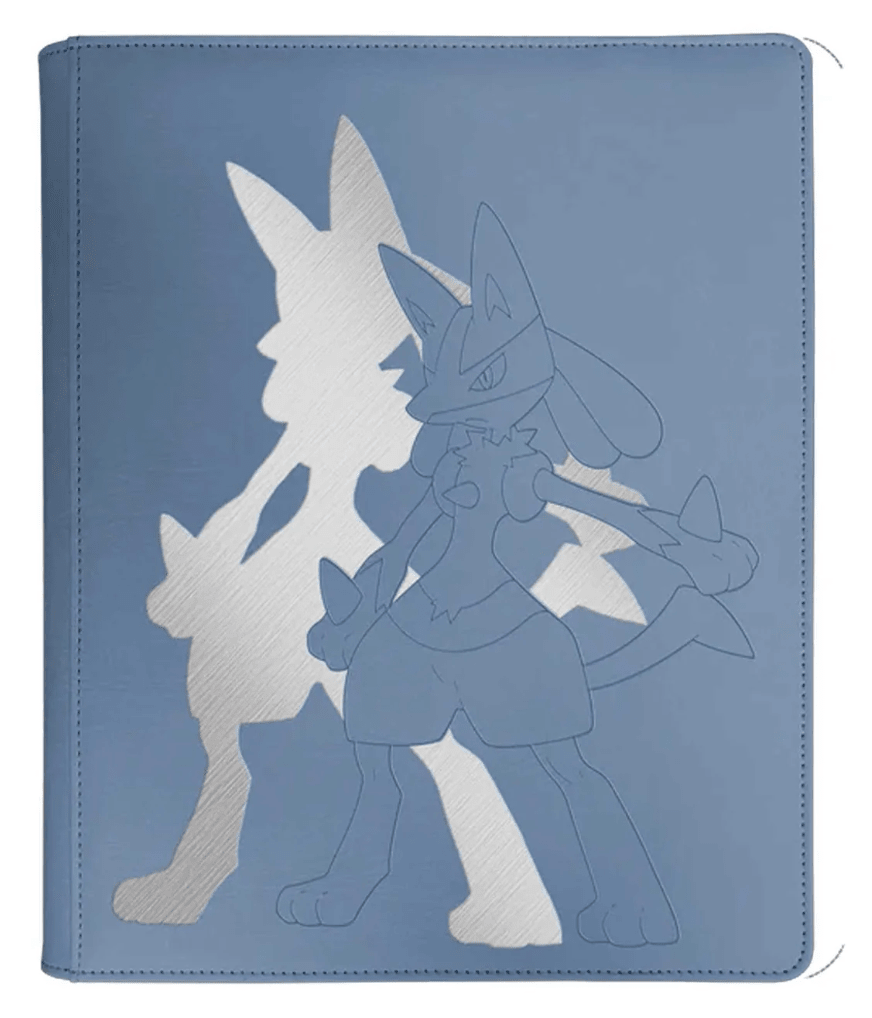 Pokemon Elite Series: Lucario 9 - Pocket Zippered PRO Binder - Beanie Games