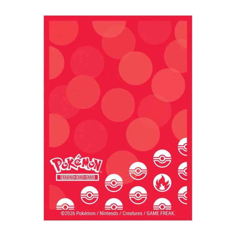 Pokémon Energy Deck Protector Sleeves - Fire Type (65ct) - Beanie Games