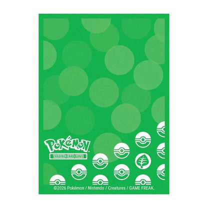 Pokémon Energy Deck Protector Sleeves - Grass Type (65ct) - Beanie Games