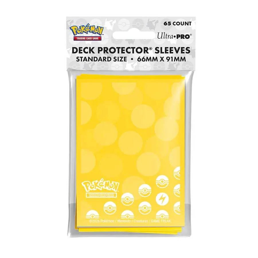Pokémon Energy Deck Protector Sleeves - Lightning Type (65ct) - Beanie Games