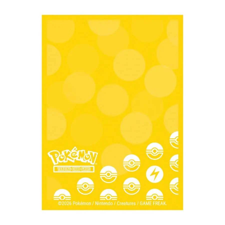 Pokémon Energy Deck Protector Sleeves - Lightning Type (65ct) - Beanie Games