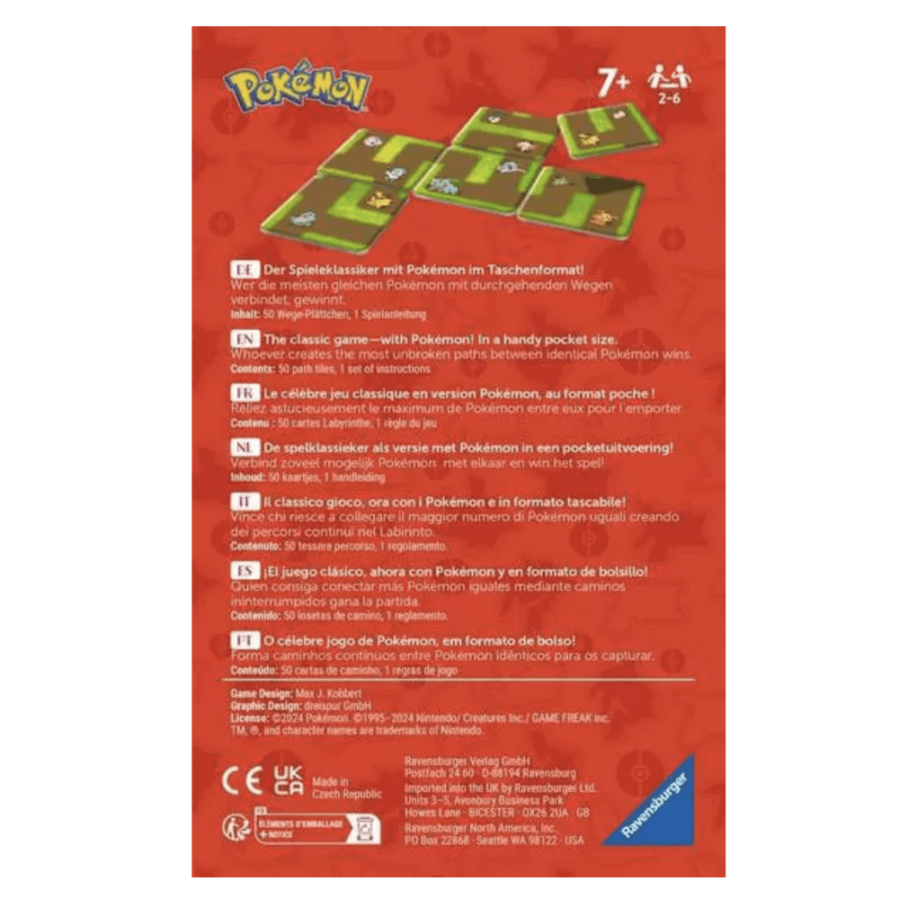 Pokemon Labyrinth Connect Card Game - Beanie Games