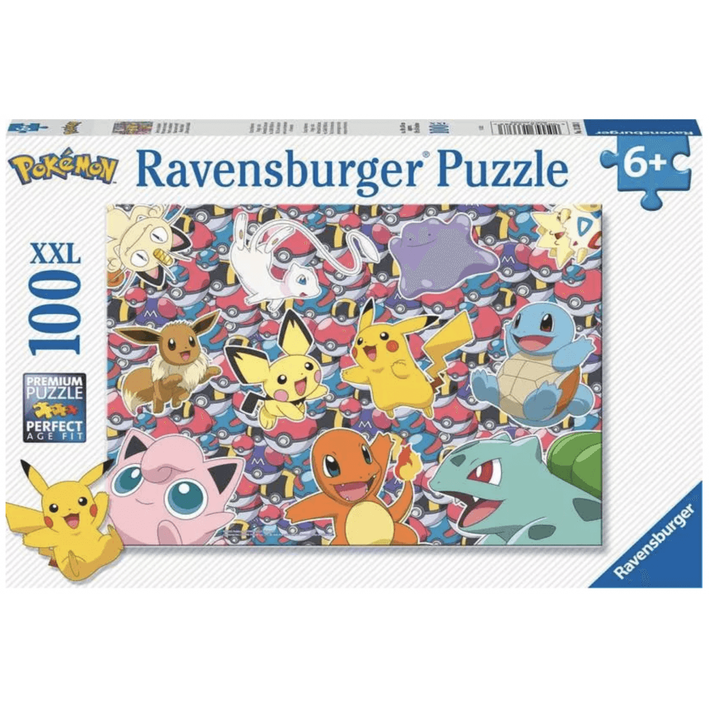 Pokemon Puzzle - 100 Pieces - Beanie Games