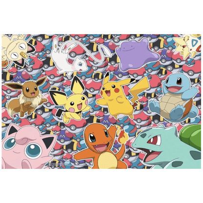 Pokemon Puzzle - 100 Pieces - Beanie Games