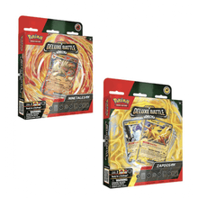 Pokemon TCG: Deluxe Battle Deck - Ninetales Ex And Zapdos Ex - Beanie Games