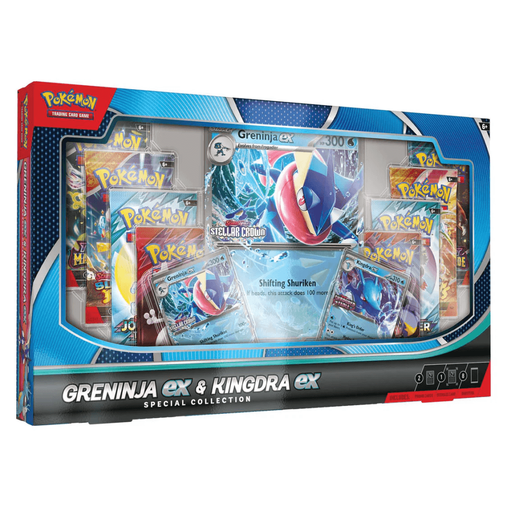 Pokémon TCG: Greninja ex/ Kingdra ex Special Collection - Beanie Games