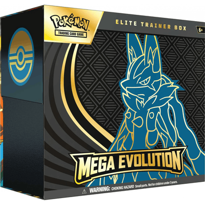 Pokémon TCG: Mega Evolution - Elite Trainer Box - Lucario - Beanie Games