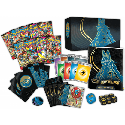 Pokémon TCG: Mega Evolution - Elite Trainer Box - Lucario - Beanie Games
