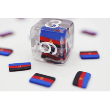 Polyamorous Flag RPG Dice Set - Beanie Games