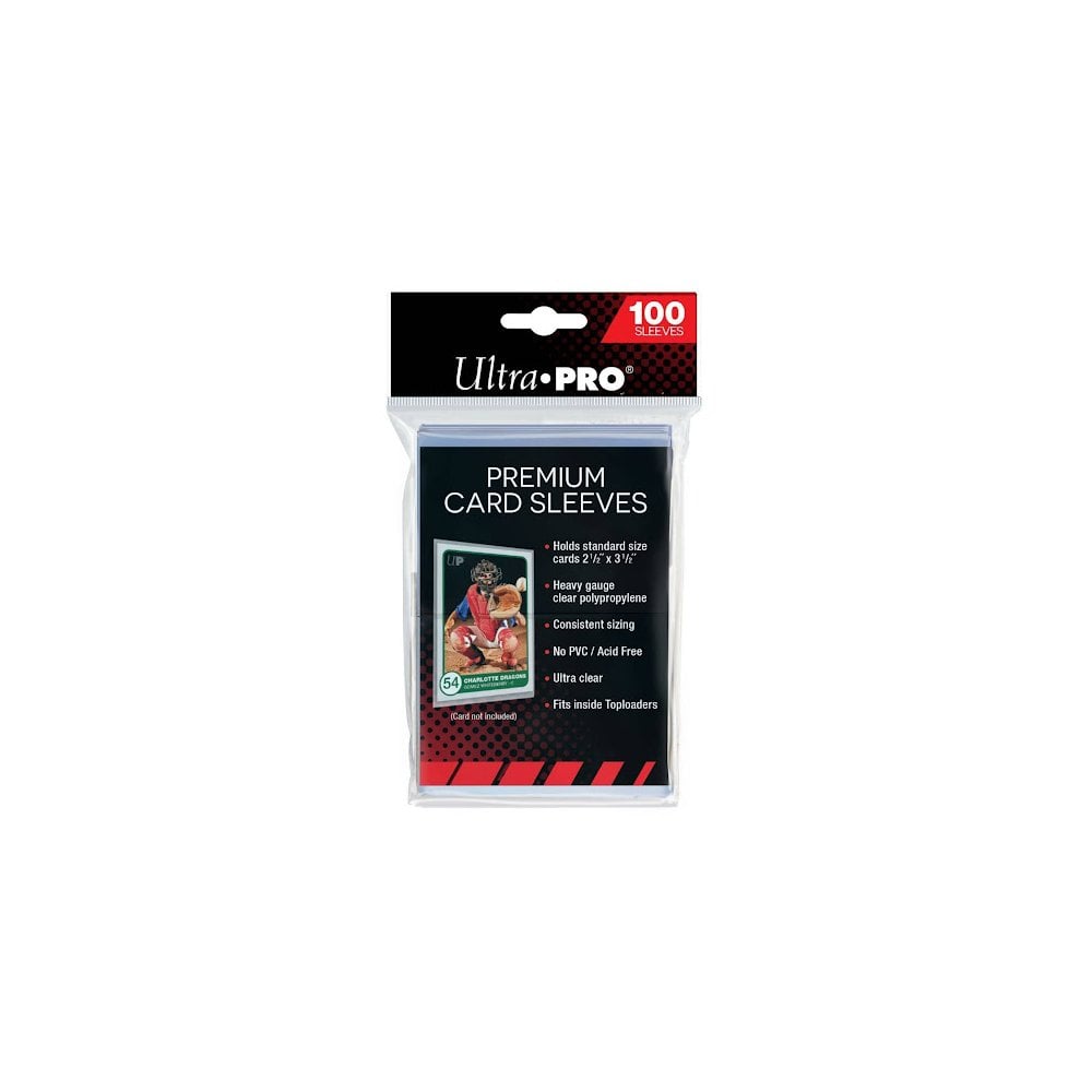 Premium Standard Card Sleeves: 100 Pack - Beanie Games