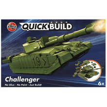 Quickbuild Challenger Tank Green - Beanie Games