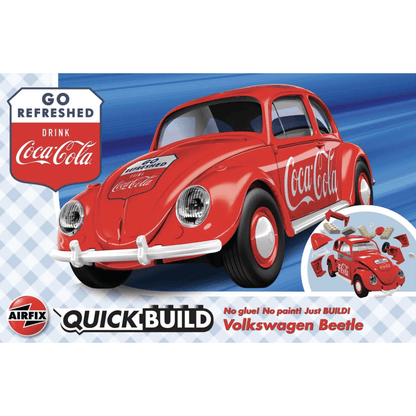 Quickbuild Coca - Cola Vw Beetle - Beanie Games