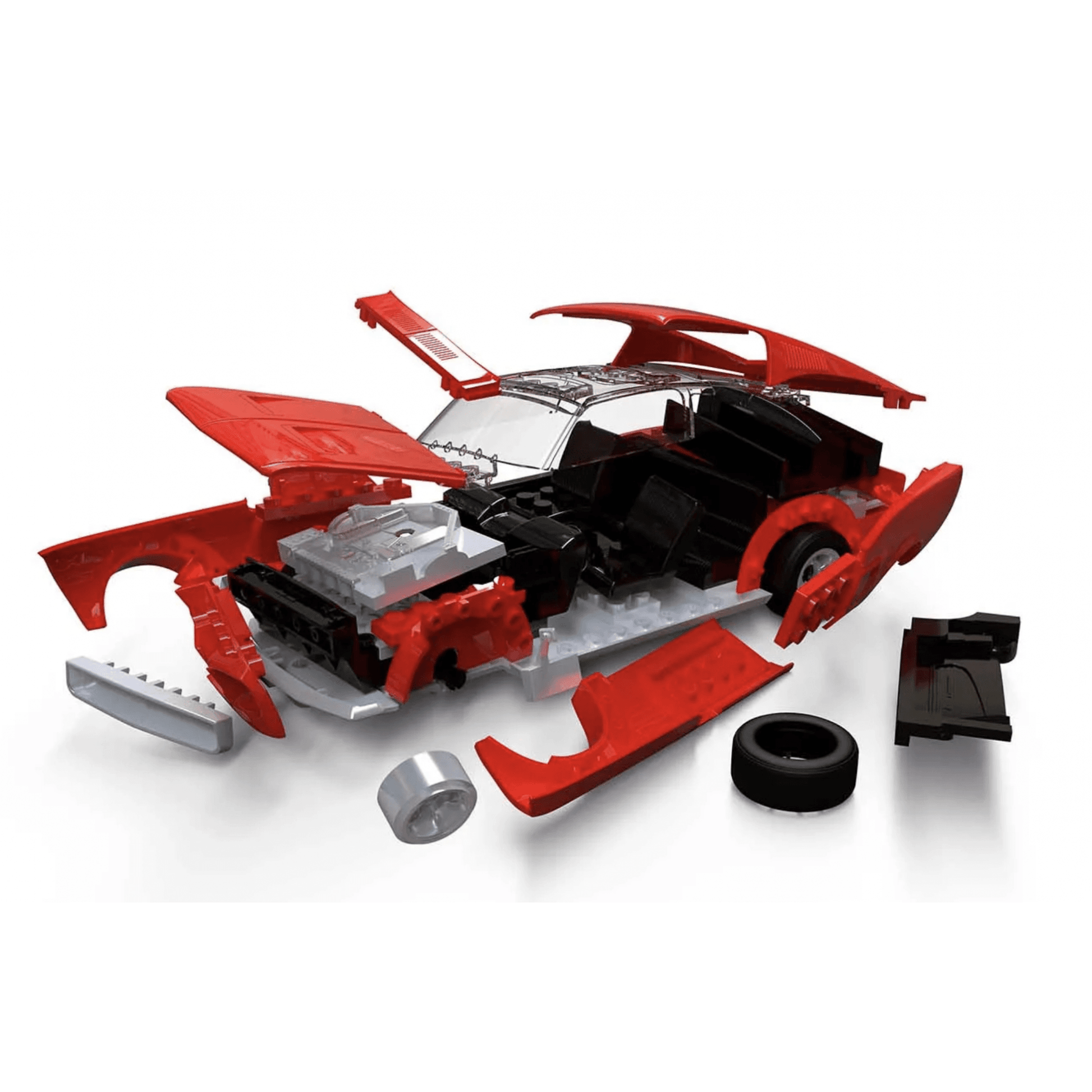 Quickbuild Ford Mustang Gt 1968 - Beanie Games