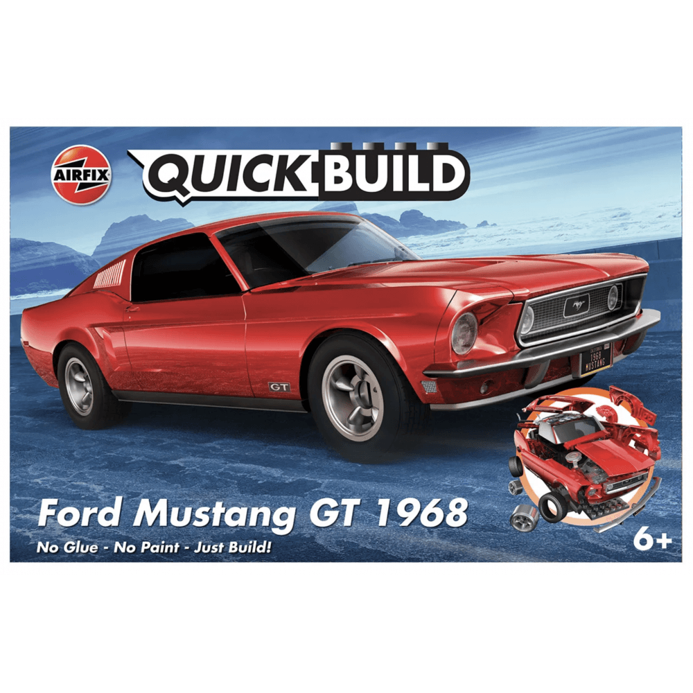 Quickbuild Ford Mustang Gt 1968 - Beanie Games