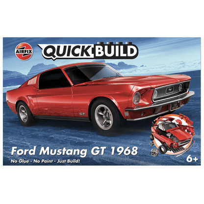 Quickbuild Ford Mustang Gt 1968 - Beanie Games