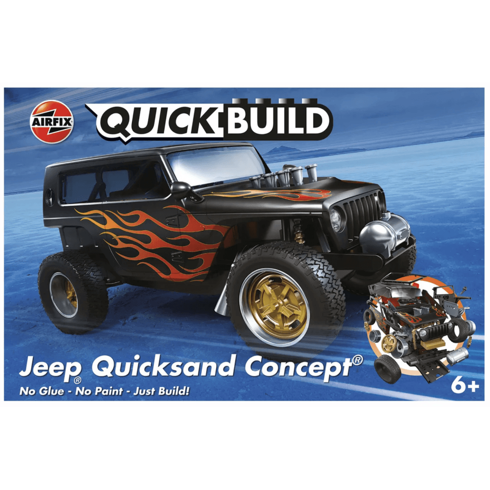 Quickbuild Jeep 'Quicksand' Concept - Beanie Games