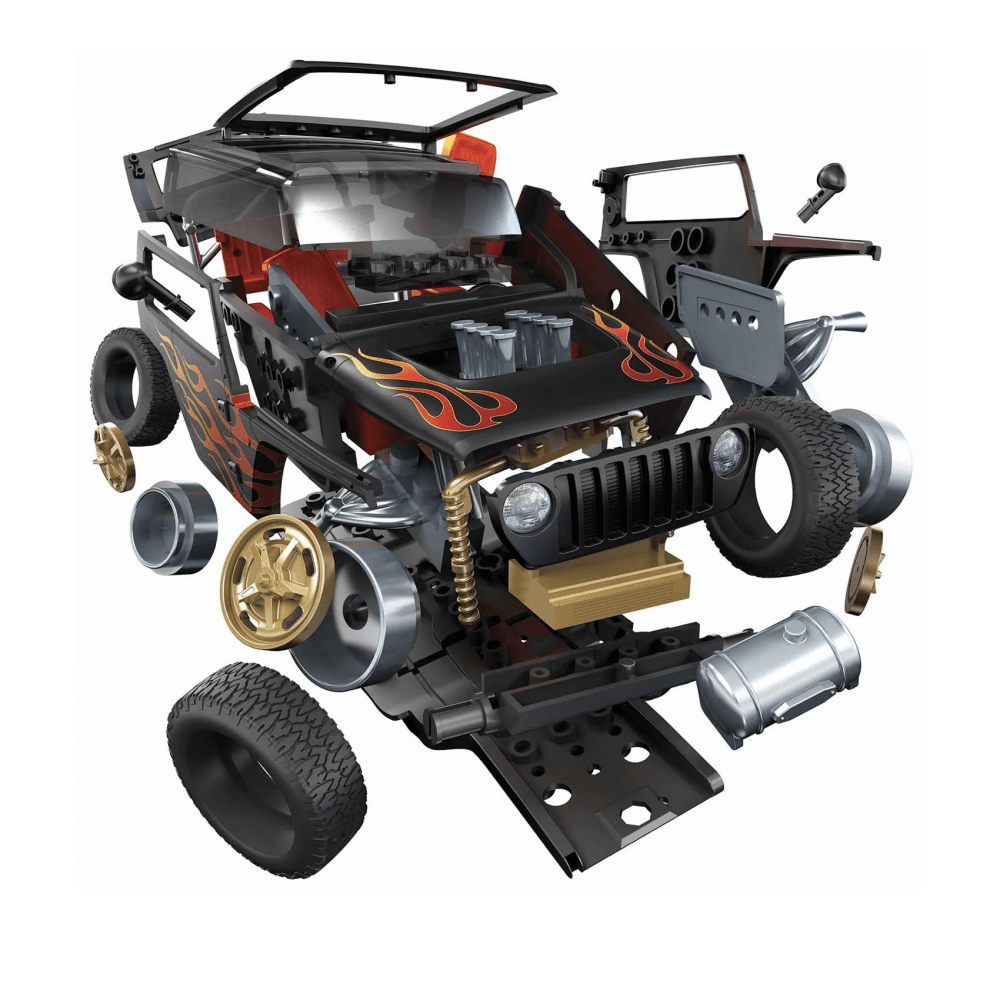 Quickbuild Jeep 'Quicksand' Concept - Beanie Games