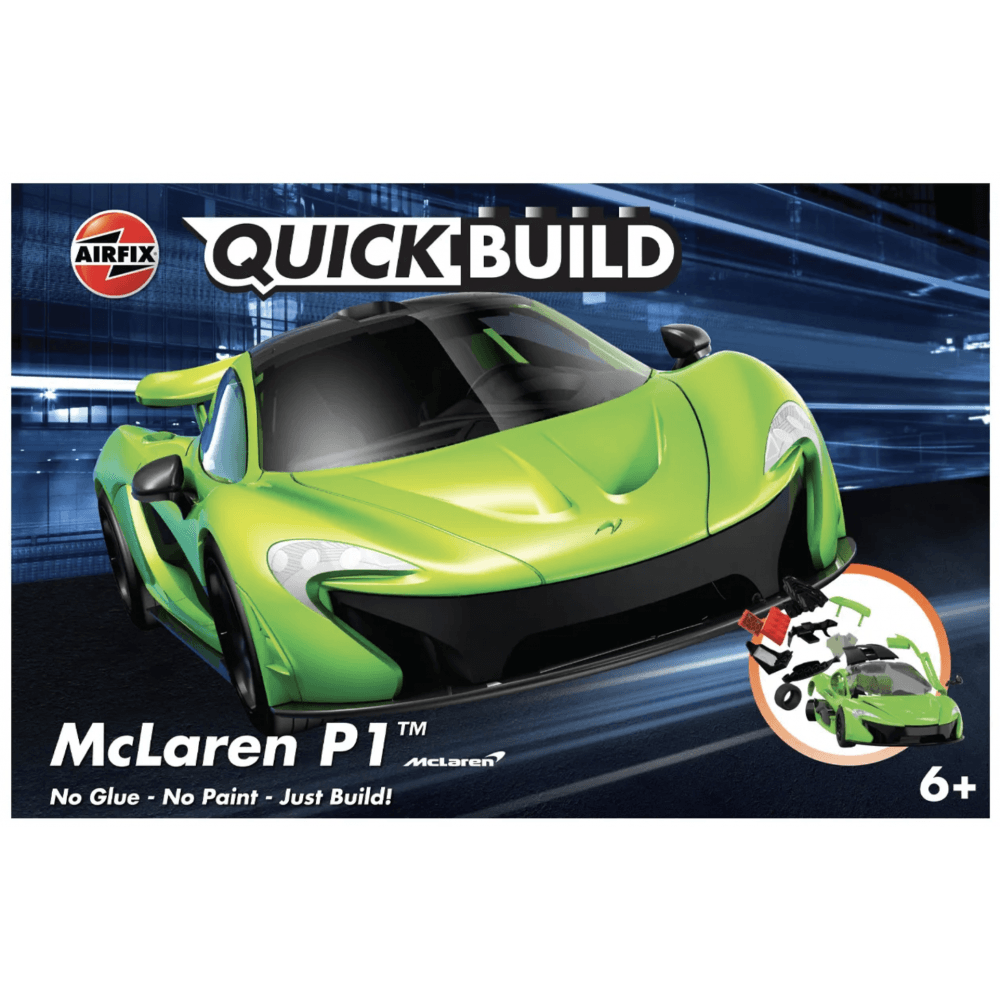 Quickbuild Mclaren P1 Green - Beanie Games