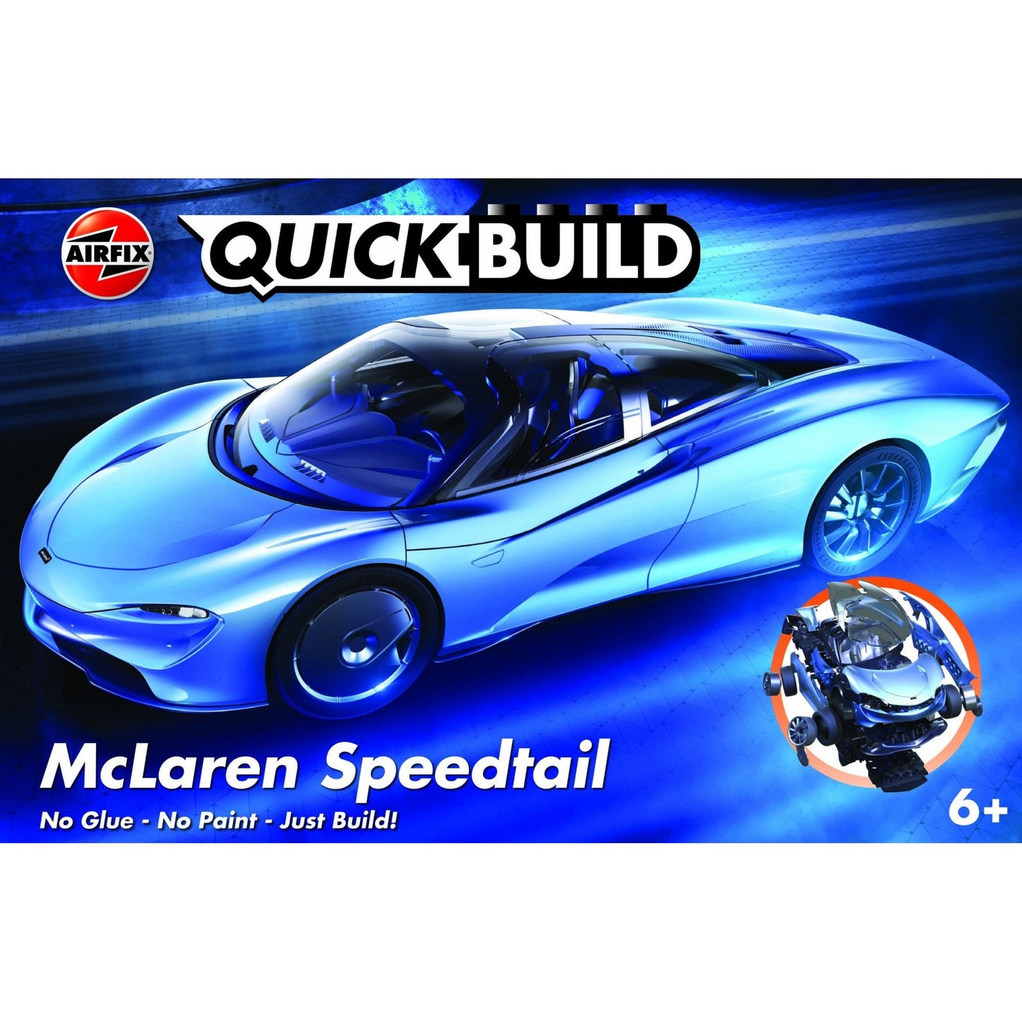 Quickbuild Mclaren Speedtail - Beanie Games