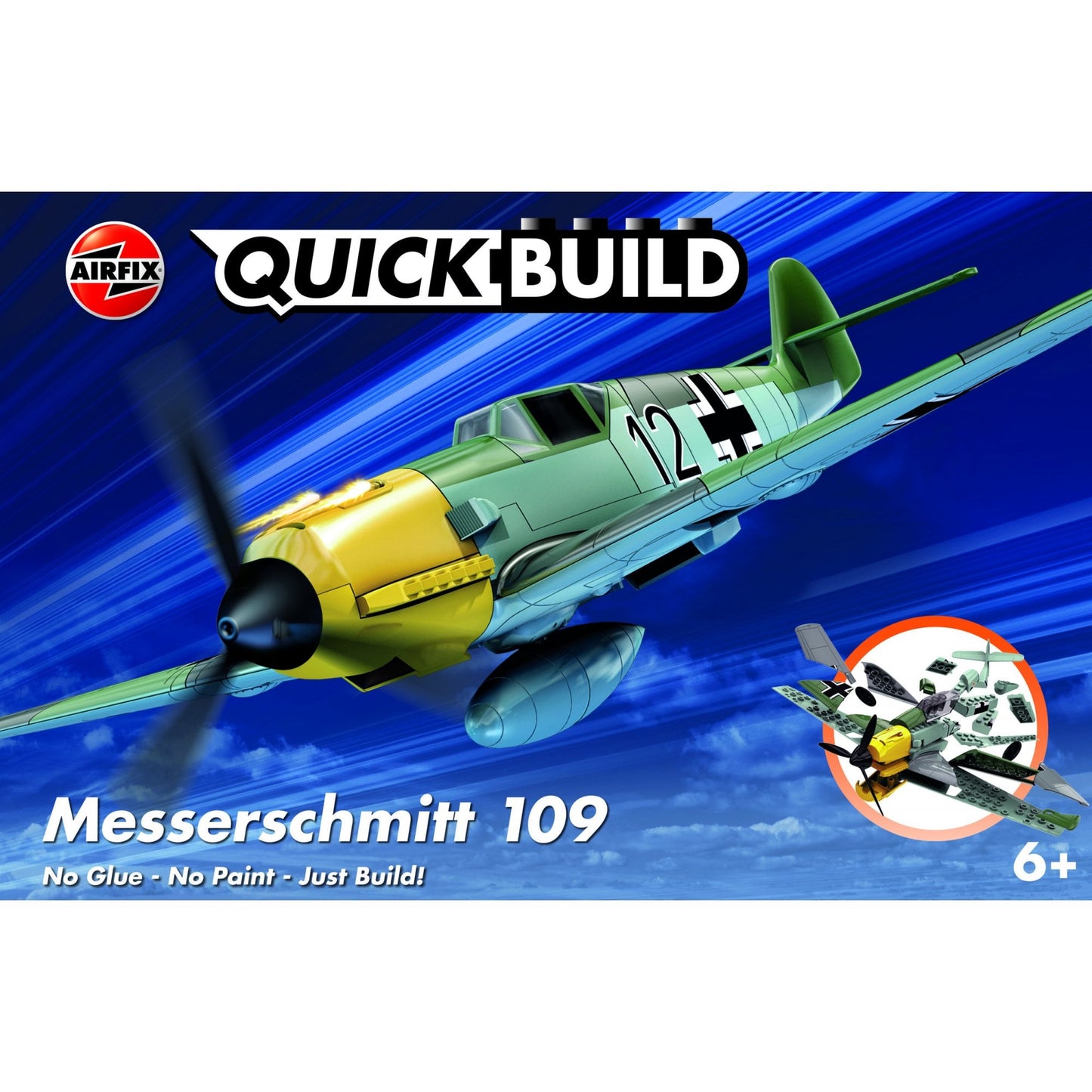 Quickbuild Messerschmitt Bf109 - Beanie Games