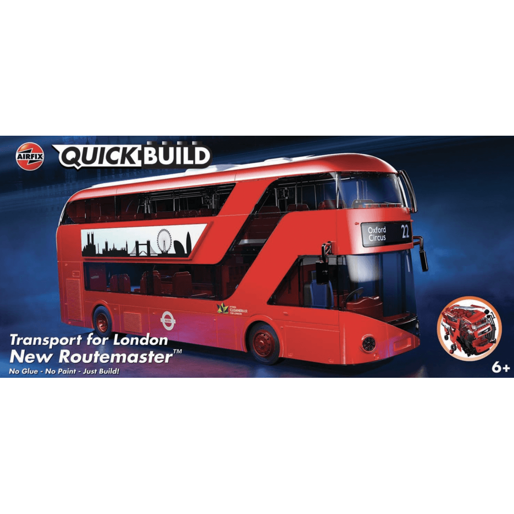 Quickbuild New Routemaster Bus - Beanie Games