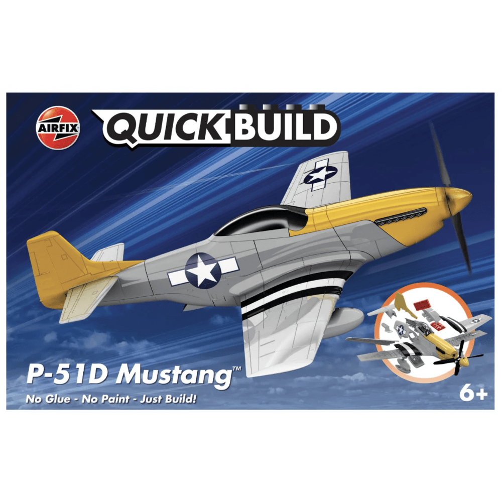Quickbuild P - 51D Mustang - Beanie Games