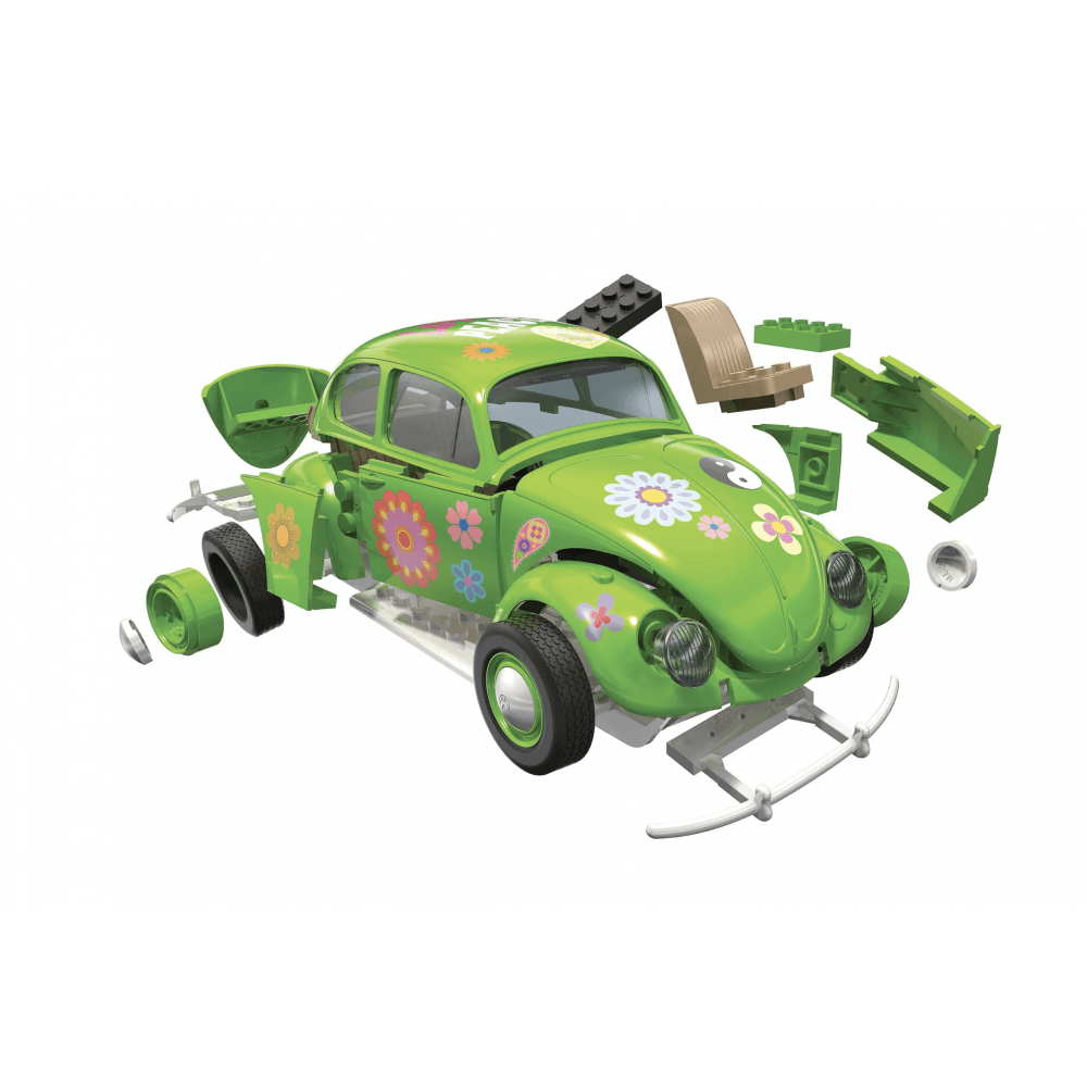 Quickbuild Vw Beetle 'Flower Power' - Beanie Games