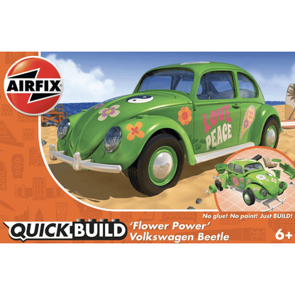 Quickbuild Vw Beetle 'Flower Power' - Beanie Games