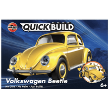 Quickbuild Vw Beetle Yellow - Beanie Games