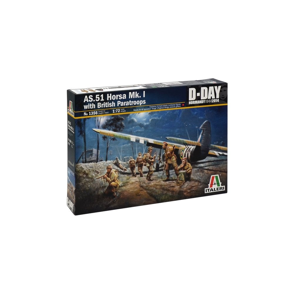 Raf As.51 Horsa Mk.I/Ii & British Paratroops - Beanie Games