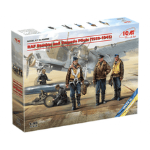 RAF Bomber & Torpedo Pilots (1939 - 1945) 5 Figures - Beanie Games
