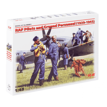 RAF Pilots & Ground Personnel (1939 - 1945) 7 Figures - Beanie Games