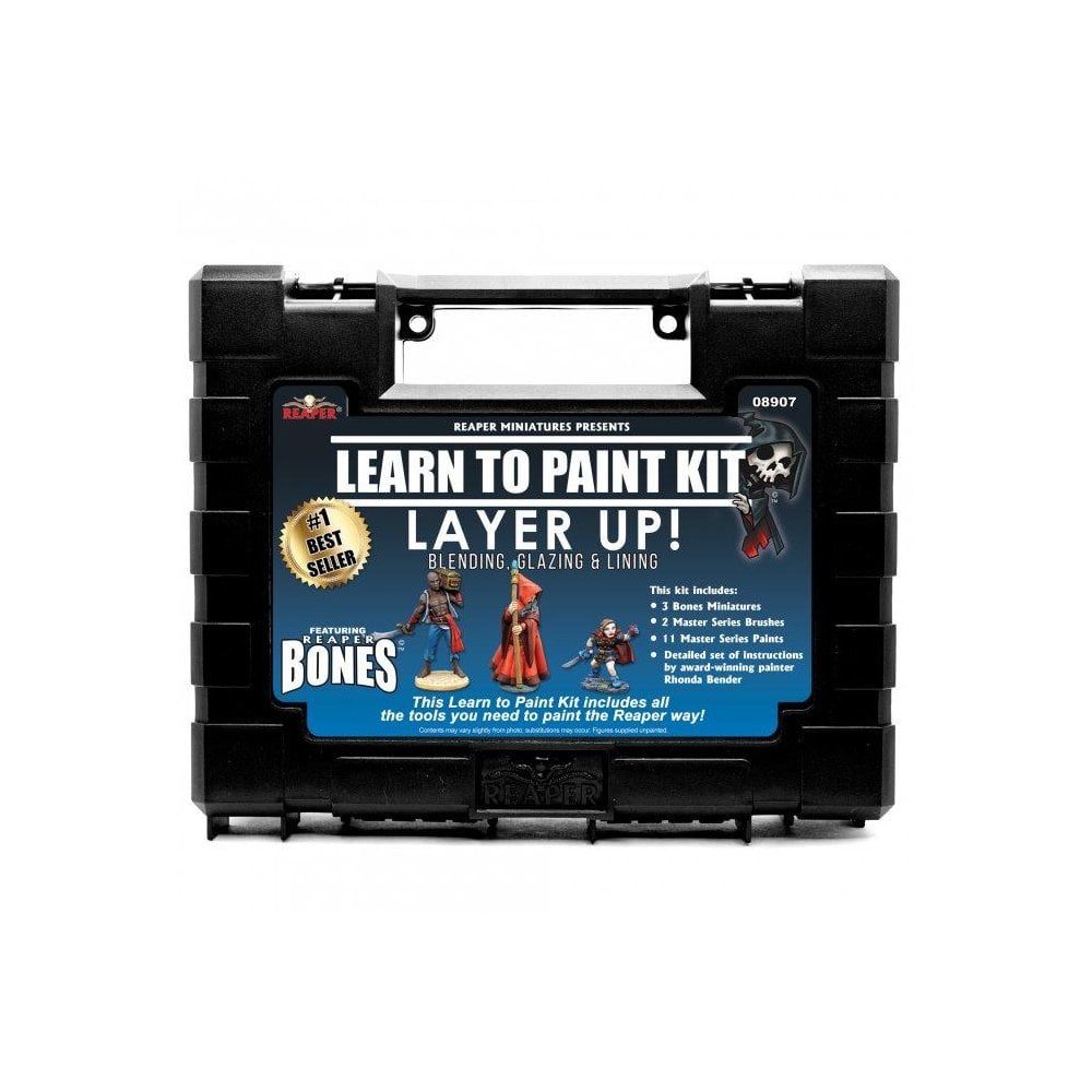 Reaper Learn To Paint Kit: Layer Up! - Beanie Games