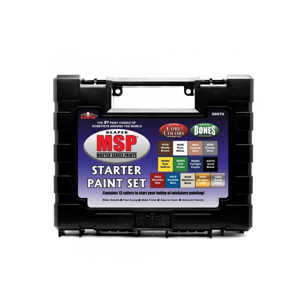 Reaper Master Series Paints: Starter Paint Set - Beanie Games