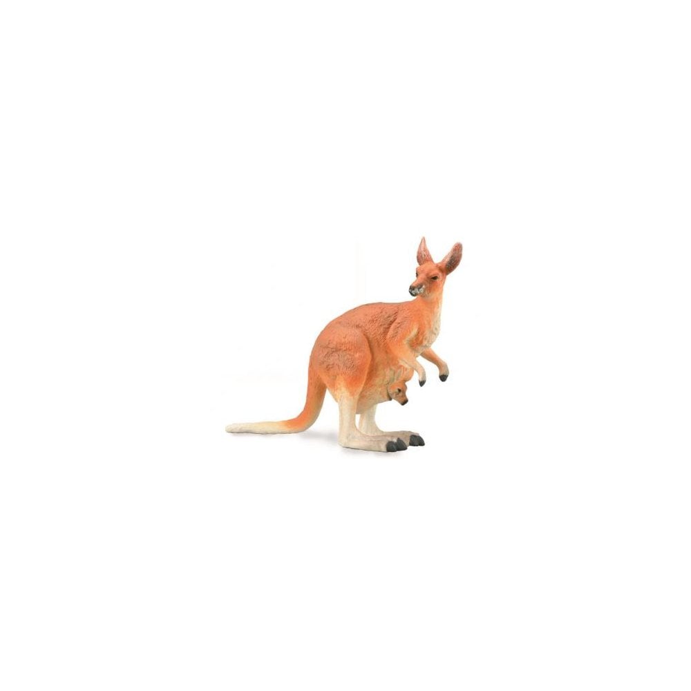 Red Kangaroo - Female with Joey - Beanie Games